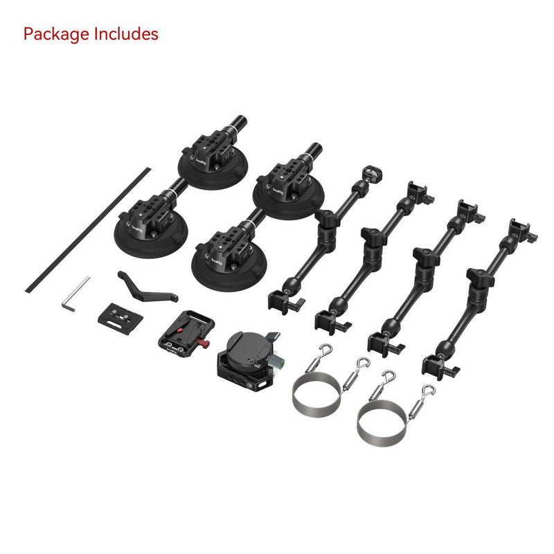 SmallRig 4-Arm Suction Cup Camera Mount Kit SC-15K 3565