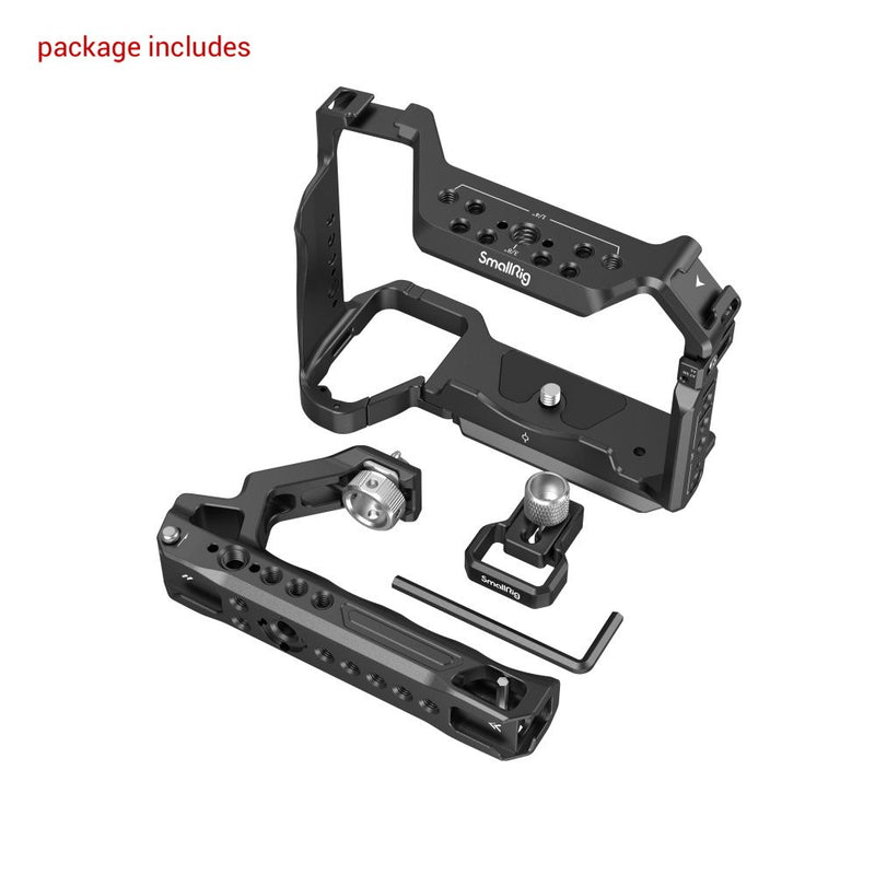 SmallRig Basic Cage Kit for Sony Alpha 7R V / Alpha 7 IV / Alpha 7S III 3668B