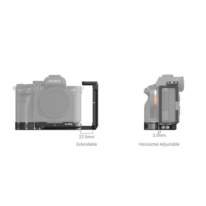 SmallRig L-Bracket Kit for Sony Alpha 7 IV / Alpha 7S III / Alpha 7R IV / Alpha 1 / Alpha 9 II 3856