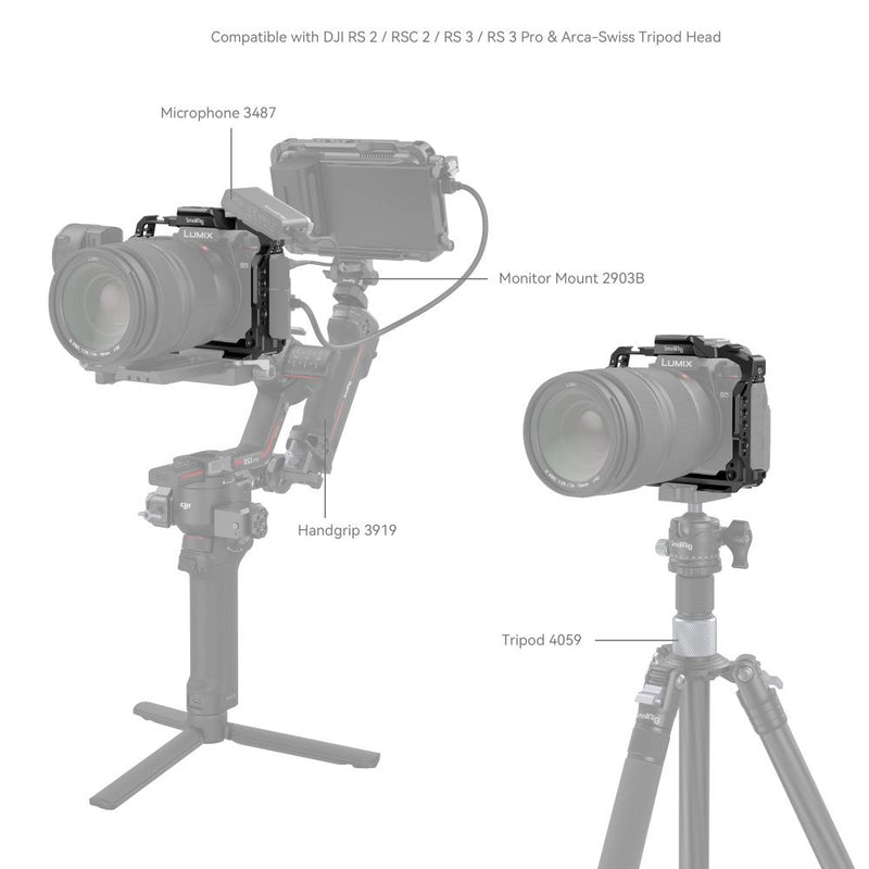 SmallRig Cage for Panasonic LUMIX S5 II 4022