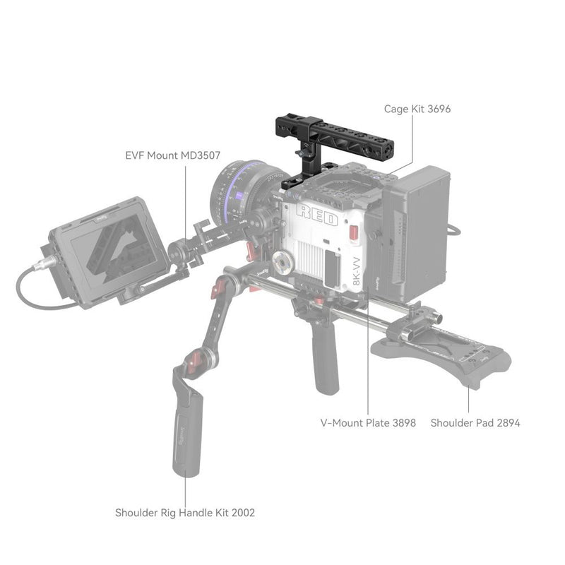 SmallRig Top Handle for RED KOMODO / V-RAPTOR / V-RAPTOR XL 4062