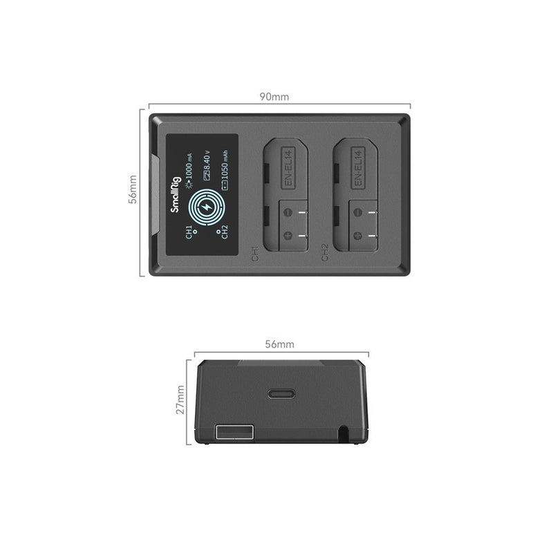 SmallRig EN-EL14 Battery  Charger