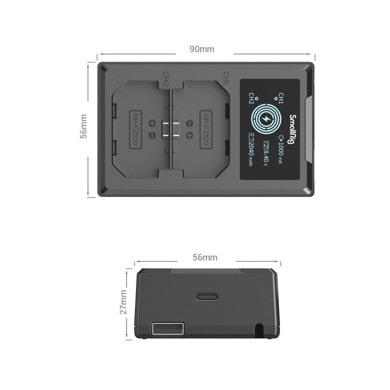 SmallRig NP-FZ100 Battery  Charger 4087