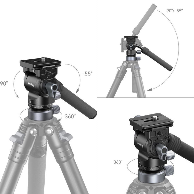 SmallRig Video Head Mount Plate with Leveling Base CH20 4170