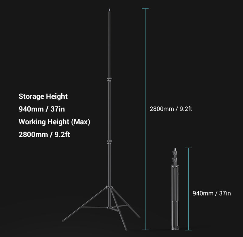 SmallRig RA-S280 Air-cushioned Light Stand 3736