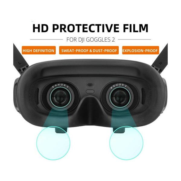 Sunnylife Lens HD Film Protector for DJI Avata Goggles 2 (2 Pairs Combo)