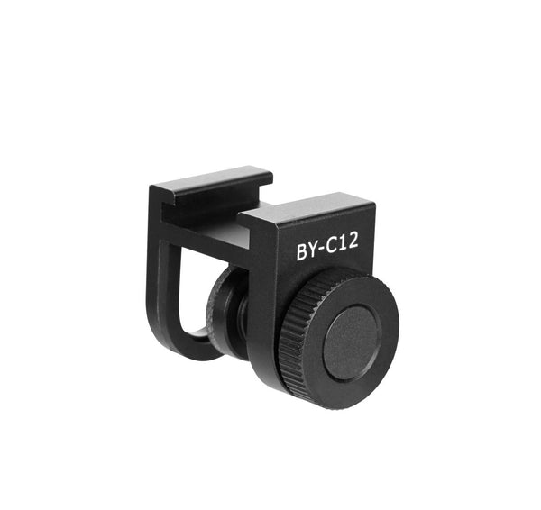 BOYA BY-C12 Clamp with Cold Shoe Mount for Smartphones/Tablets