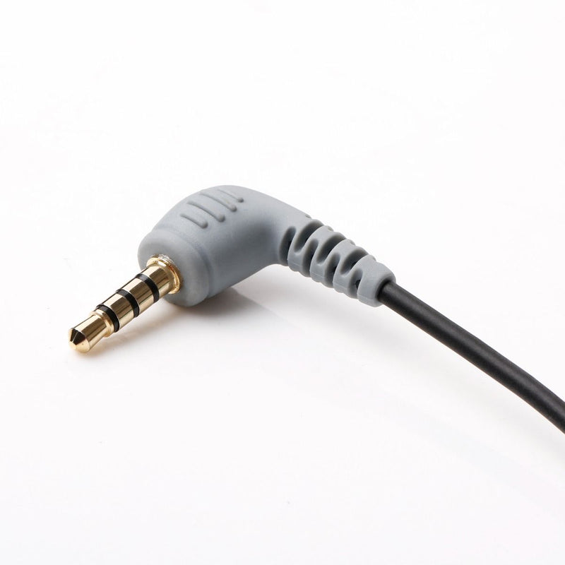 BOYA BY-CIP2 3.5mm TRS Female to 3.5mm TRRS Male Adapter Cable for Smartphones