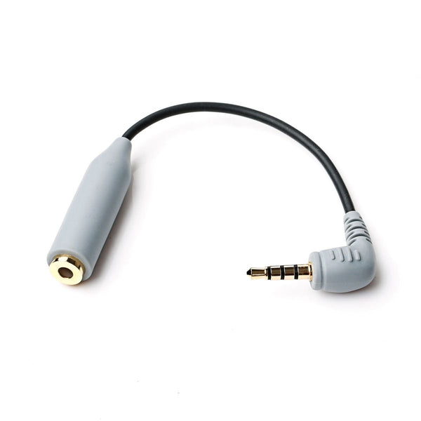 BOYA BY-CIP2 3.5mm TRS Female to 3.5mm TRRS Male Adapter Cable for Smartphones