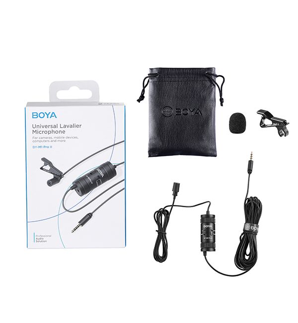 BOYA BY-M1 Pro II Universal Lavalier Microphone