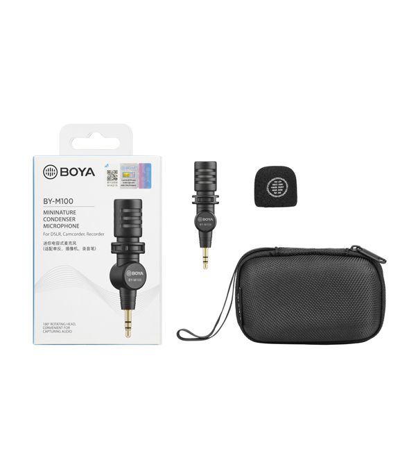 BOYA BY-M100  Miniature Condenser Microphone