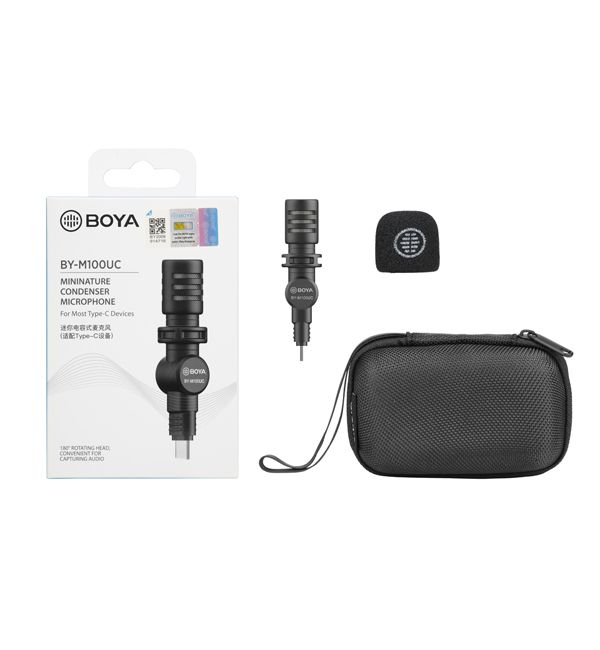 BOYA BY-M100UC Miniature Condenser Microphone