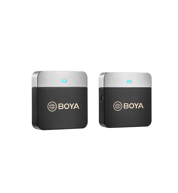 BOYA M1V1 Mini 2.4GHz Dual-Channel Wireless Microphone System