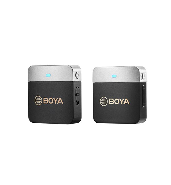 BOYA M1V1 Mini 2.4GHz Dual-Channel Wireless Microphone System