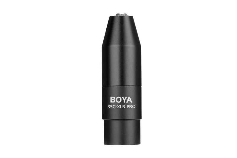 BOYA 35C-XLR Pro Mini Jack to XLR Converter Pro