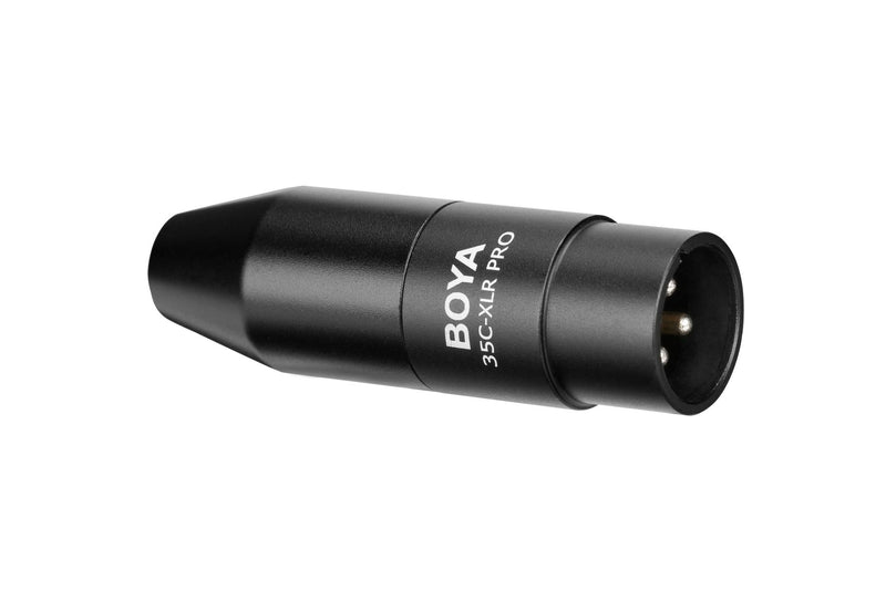 BOYA 35C-XLR Pro Mini Jack to XLR Converter Pro