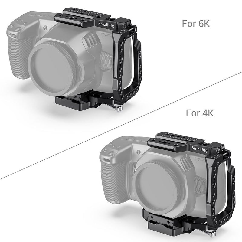 SmallRig QR Half Cage for Blackmagic Design Pocket Cinema Camera 4K & 6K CVB2255B