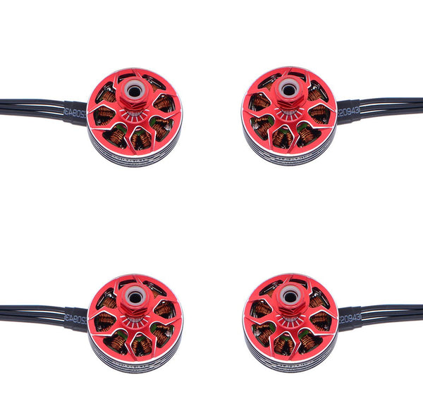 EaglePower SA2306 2888KV 3-4S Brushless Motors (x4) Red for FPV Racing Drone