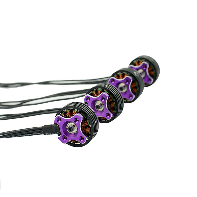 EaglePower SA2306 2345KV 3-4S Brushless Motors (x4) Violet for FPV Racing Drone