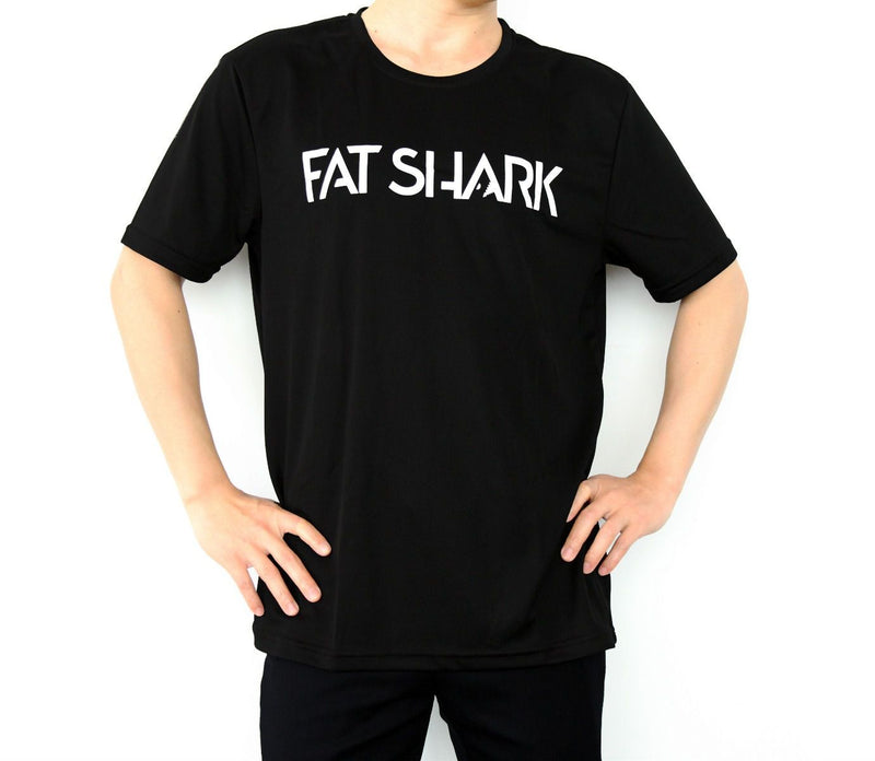 Fat Shark Black T-Shirt (Size L)