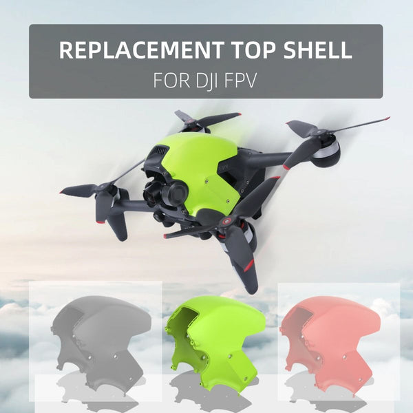 Sunnylife Replacement Top Shell for DJI FPV Drone (Green)