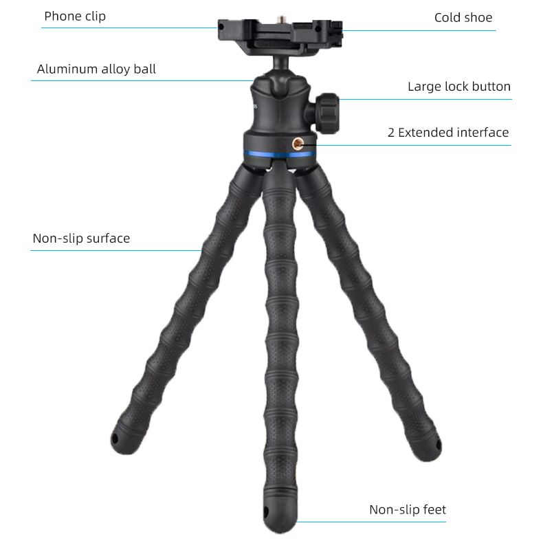 Gizomos GP-13ST Flex VLOG Tripod