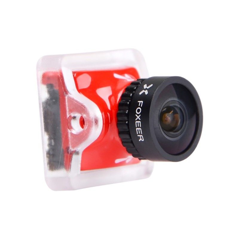 Foxeer Nano Predator 5 Racing Camera 4ms Latency Super WDR (Plug Version Red)