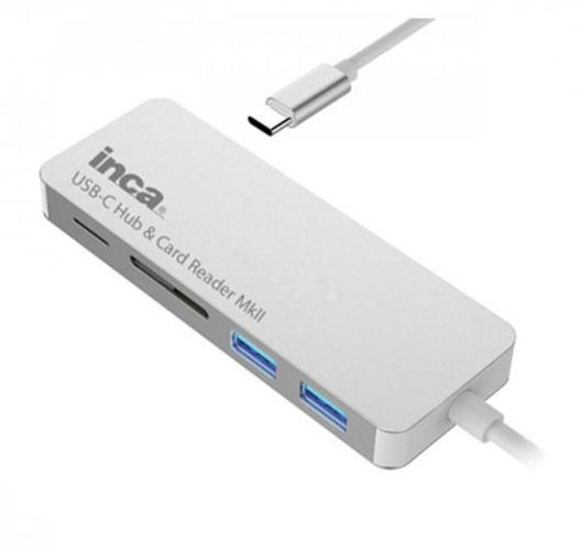 Inca USB-C 3.1 All in One Hub & Card Reader MkII