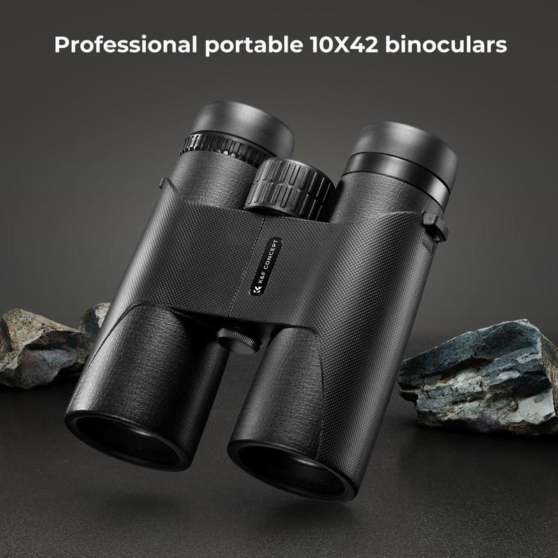 K&F Concept 10*42 HD Binoculars BAK4 (Black)