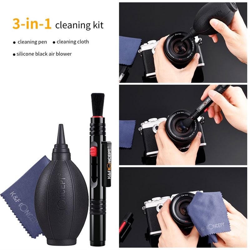 K&F Concept 3-in-1 Optical Cleaning Kit