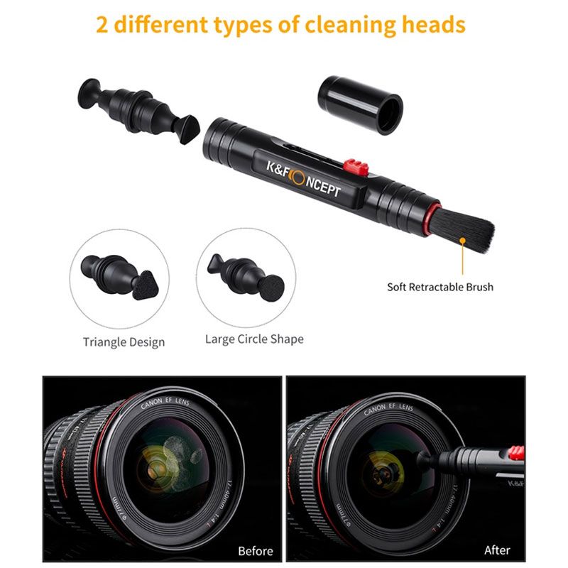 K&F Concept 3-in-1 Optical Cleaning Kit