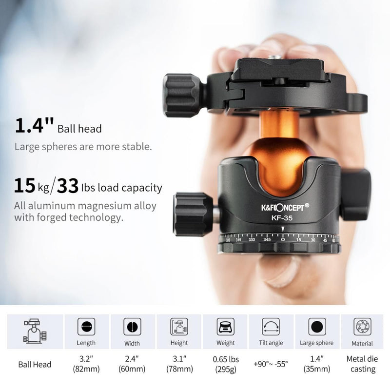 K&F Concept 70" Aluminium Alloy Tripod