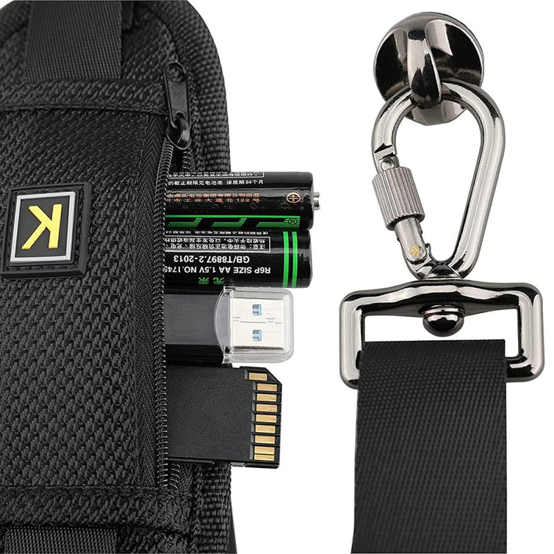 K&F Concept Adjustable Camera Neck Strap with Quick Release and Safety Tether