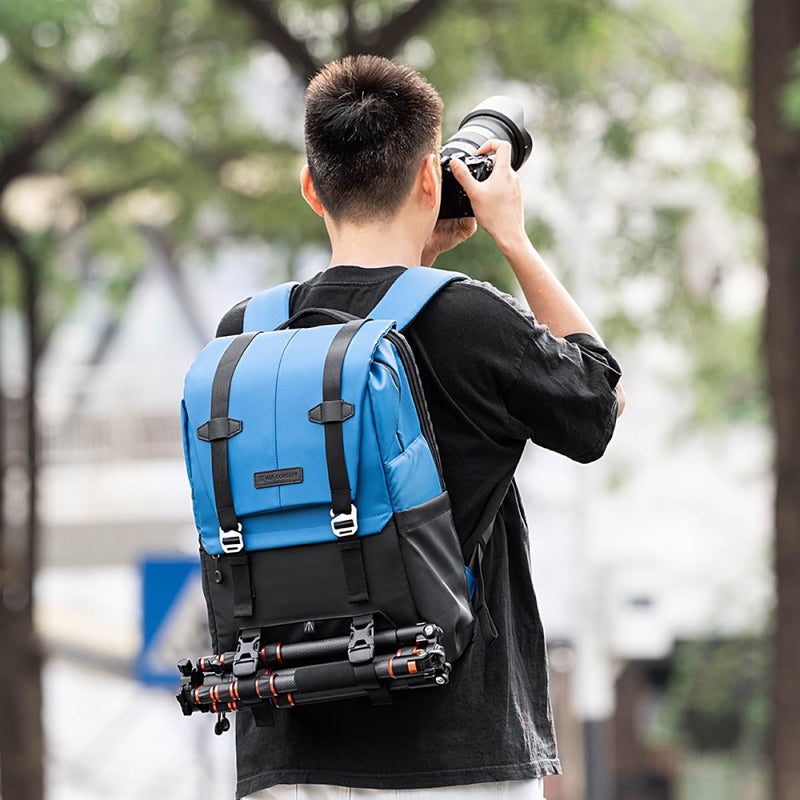 K&F Concept 20L Photography Backpack (Blue / Black)