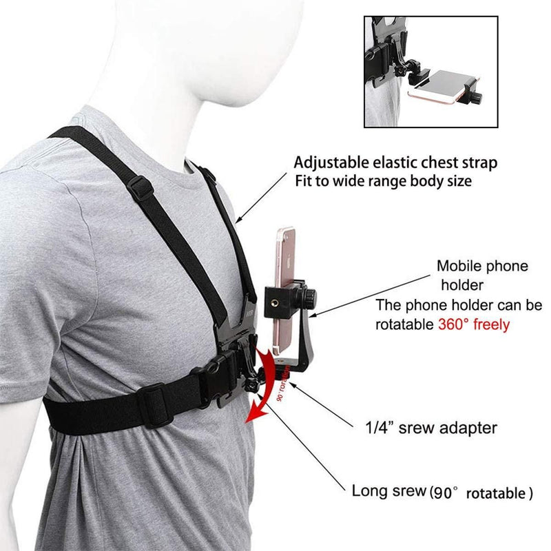 K&F Concept Phone Chest Strap Harness