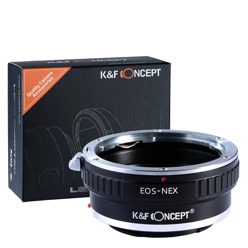 K&F Concept Canon EOS Lens to Sony Alpha Nex E-Mount Lens Mount Adapter (EOS-NEX)