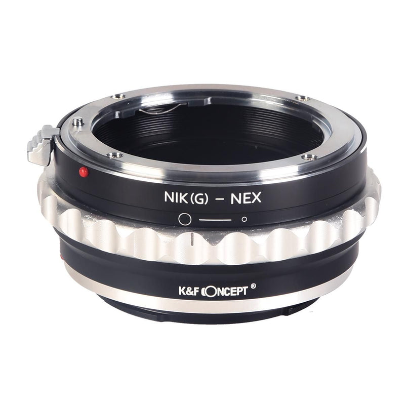 K&F Concept M18101 Nikon G/F/AI/AIS/D Lenses to Sony E Lens Mount Adapter