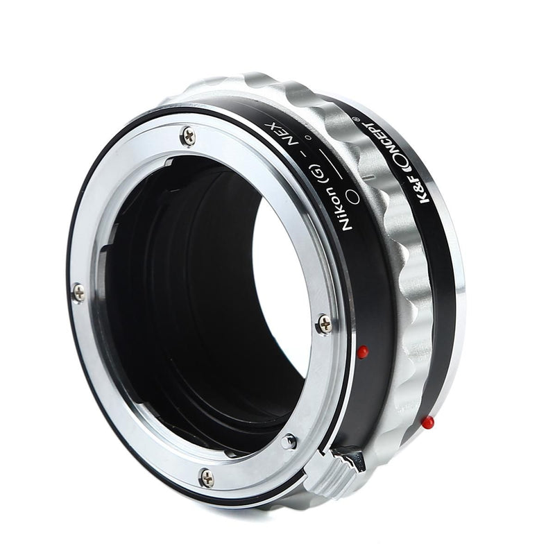 K&F Concept M18101 Nikon G/F/AI/AIS/D Lenses to Sony E Lens Mount Adapter