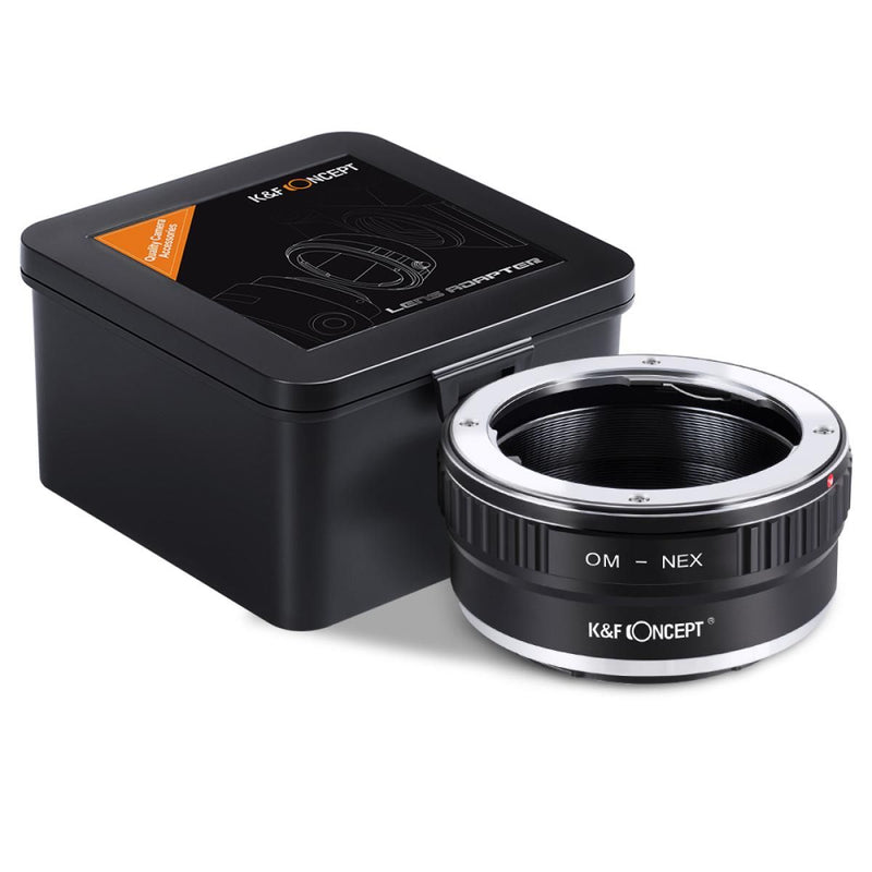 K&F Concept M16101 Olympus OM Lenses to Sony E Lens Mount Adapter