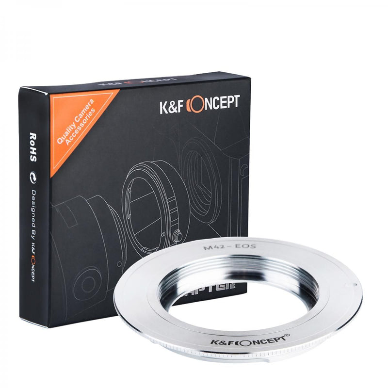 K&F Concept M10131 M42 Lenses to Canon EF Lens Mount Adapter