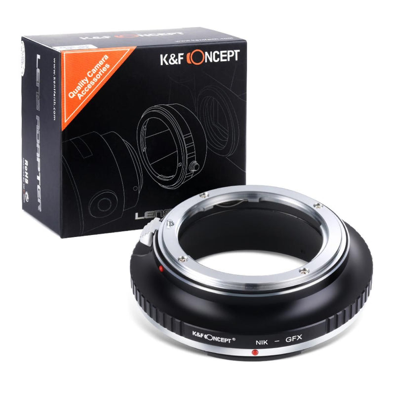 K&F Concept M11211 Nikon F Lenses to Fuji GFX Lens Mount Adapter