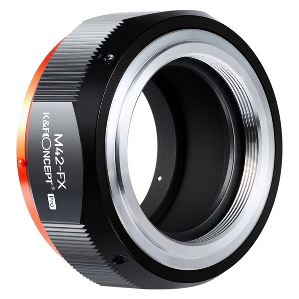 K&F Concept KF M10115 High Precision Lens Adapter (Orange) M42-FX PRO