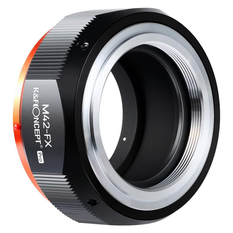 K&F Concept KF M10115 High Precision Lens Adapter (Orange) M42-FX PRO