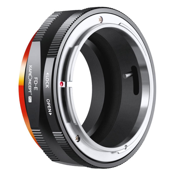 K&F Concept M13105 Canon FD- Nex Pro High Precision Lens Adapter (Orange)(FD-E)