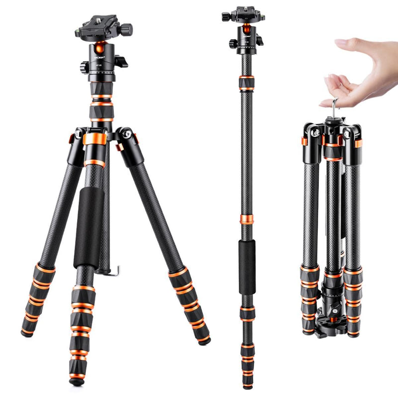 K&F Concept 60" Carbon Fiber Tripod