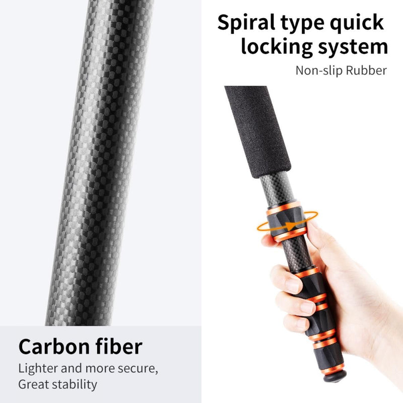 K&F Concept 60" Carbon Fiber Tripod