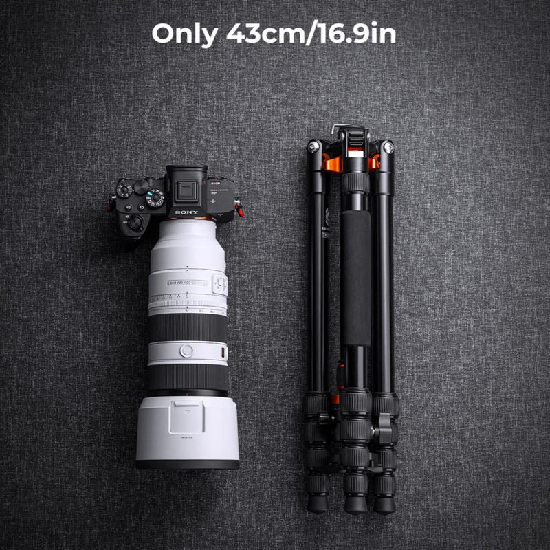 K&F Concept 68" Compact Travel Tripod with Monopod