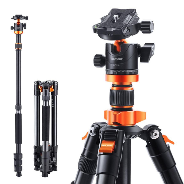 K&F Concept 62" Tripod with Detachable Monopod