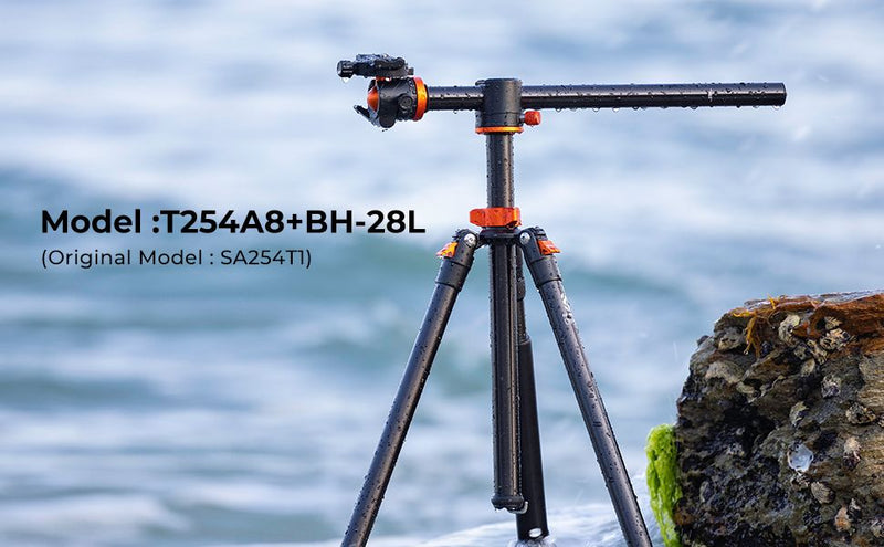 K&F Concept 94" Tripod with Detachable Monopod & Extension Arm