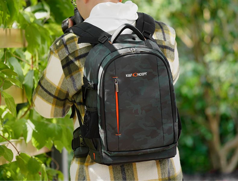 K&F Concept 23L Multifunctional Large DSLR Camera Backpack